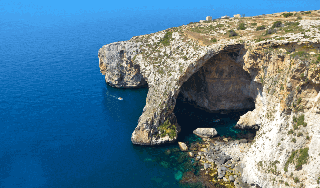 Landscapes & Treasures of Malta Tour - Rabat, Mdina, Dingli Cliffs & Blue Grotto (SE3)