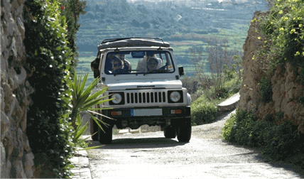 malta gozo jeep tour