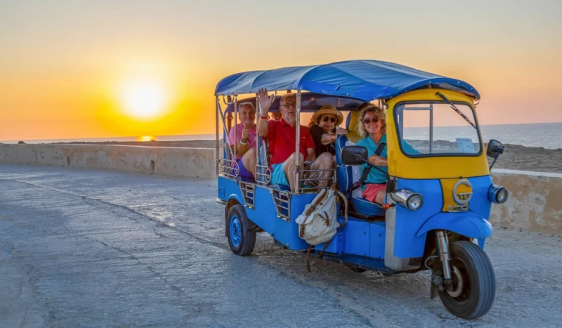 Gozo TUK TUK Sunset Tour + Comino Island Cruise
