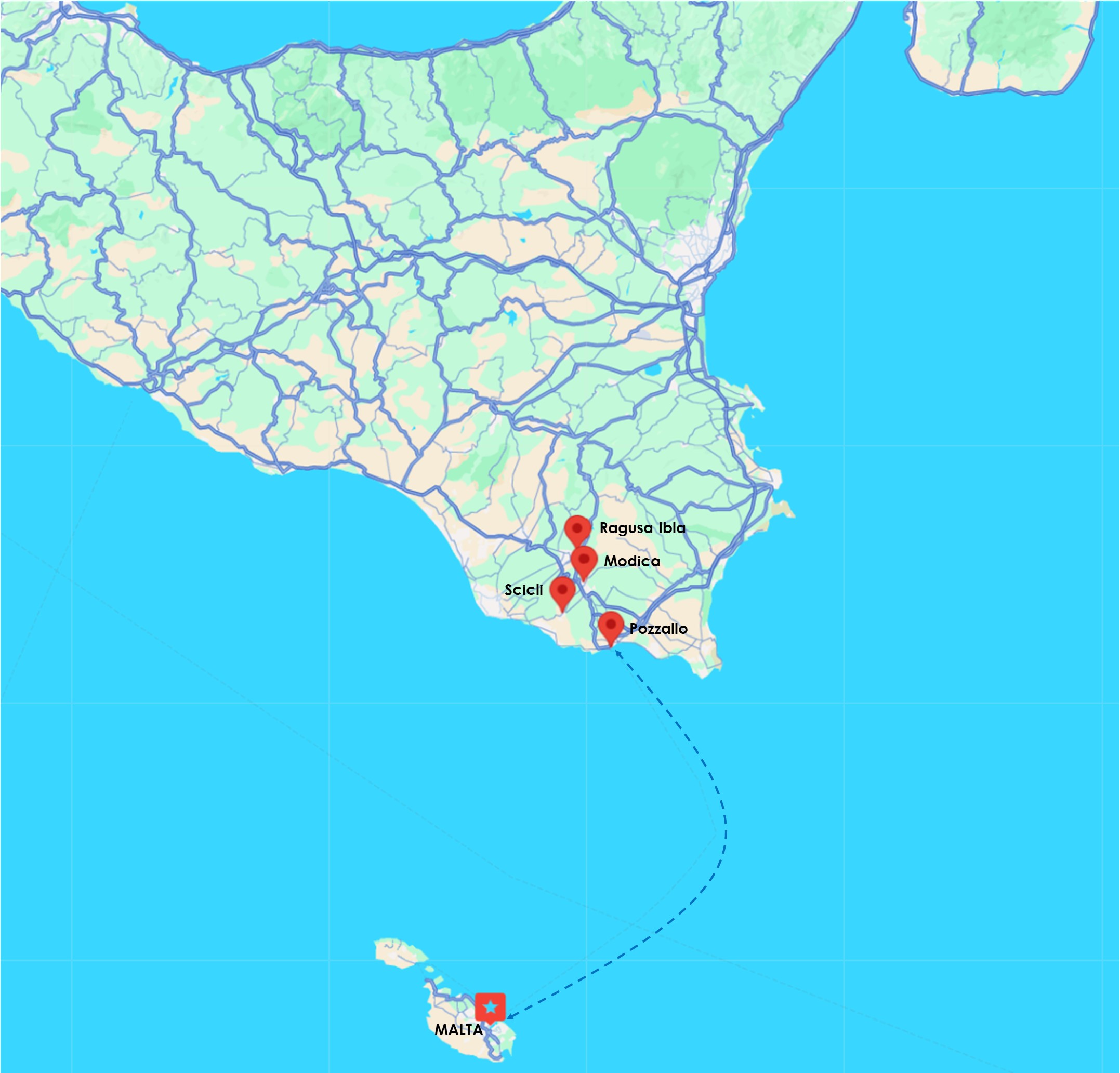 1 day Sicily - Modica, Ragusa Ibla & Scicli Heritage Tour